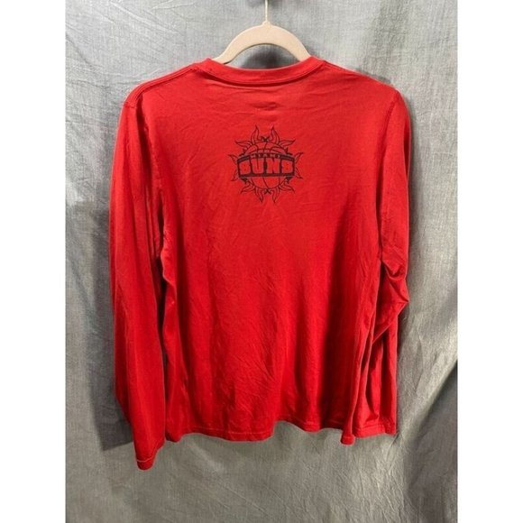 Miami Suns Basketball Nike Shirt Adult Small Red Long Sleeve DRI FIT Tee Mens. - Picture 5 of 8